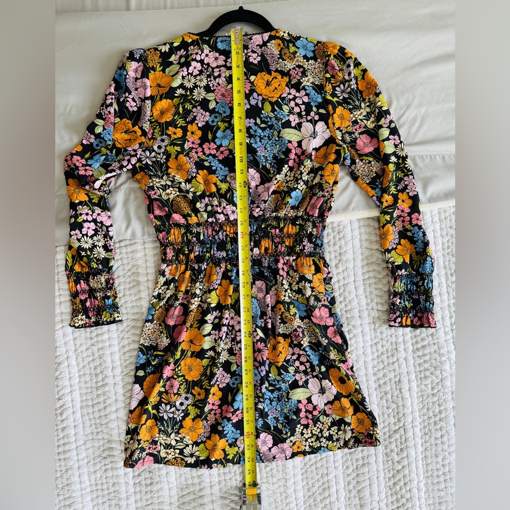 Wayf Multicolor Floral Dress, Size Medium - Picture 7 of 8